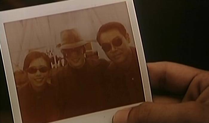 Tracy (Karen Mok Man Wai), Black Mask (Jet Li Lian Jie) and Inspector Shek (Sean Lau Ching Wan) from the HK DVD