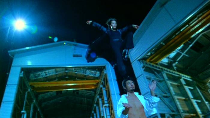 Charlene (Maggie Q) and Ryuichi (Andrew Lin Hoi) fighting to the death?